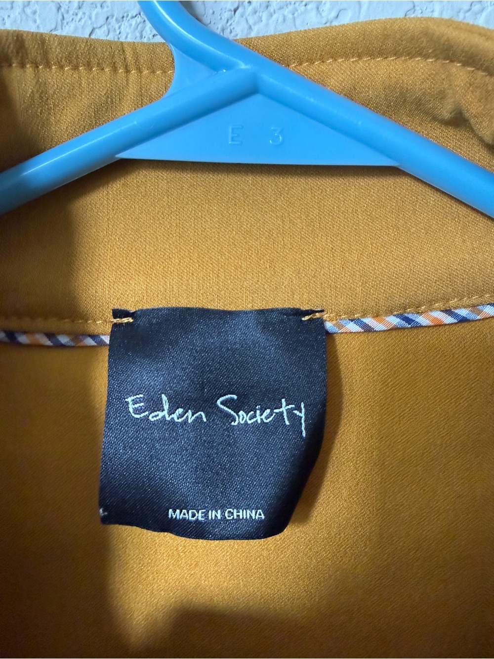 Women's Mustard Drawstring Utility Jacket - Picture 3 of 4